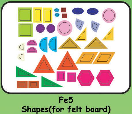 Felt Shapes for Felt Board