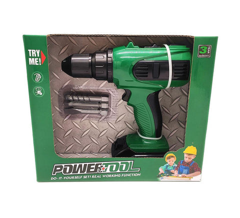 Battery Power Drill (Green)