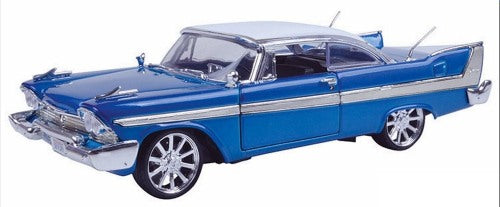 Plymouth Fury Blue 1958 (scale 1 : 18)