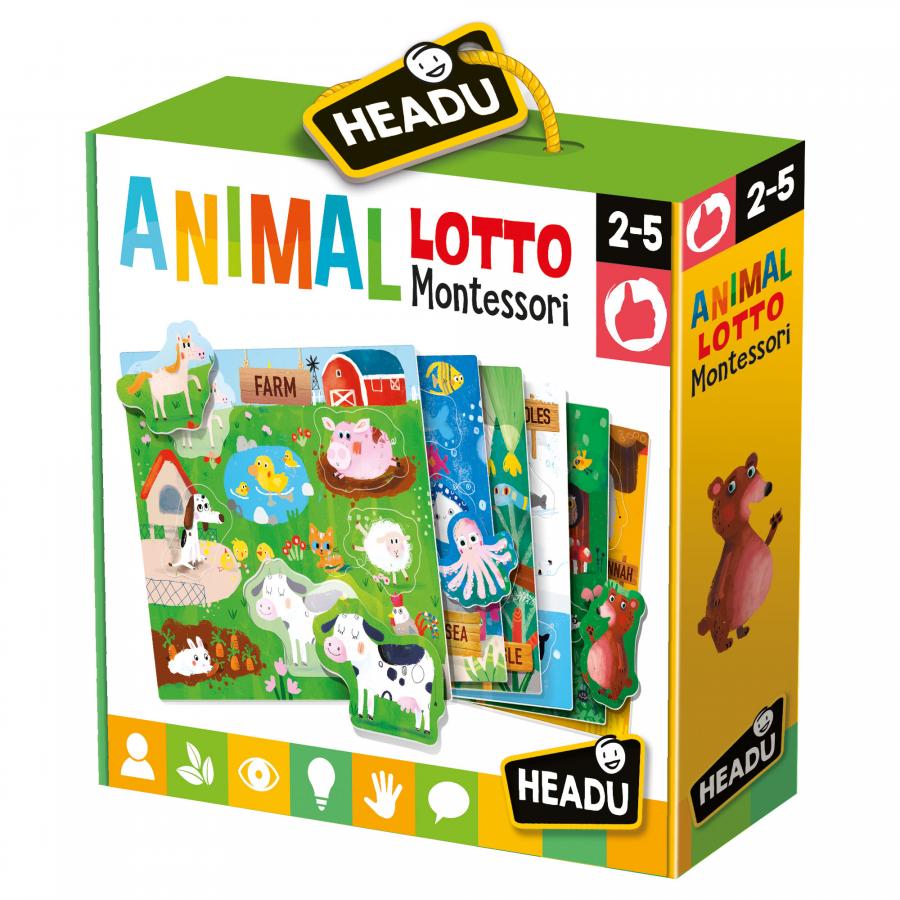 Animal Lotto Montessori (Headu)