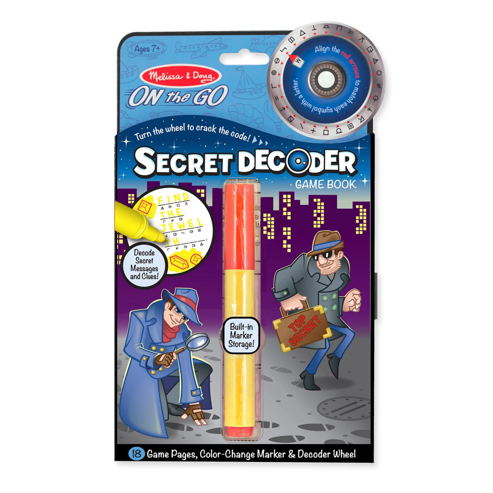 Secret Decoder Game Book With Wheel