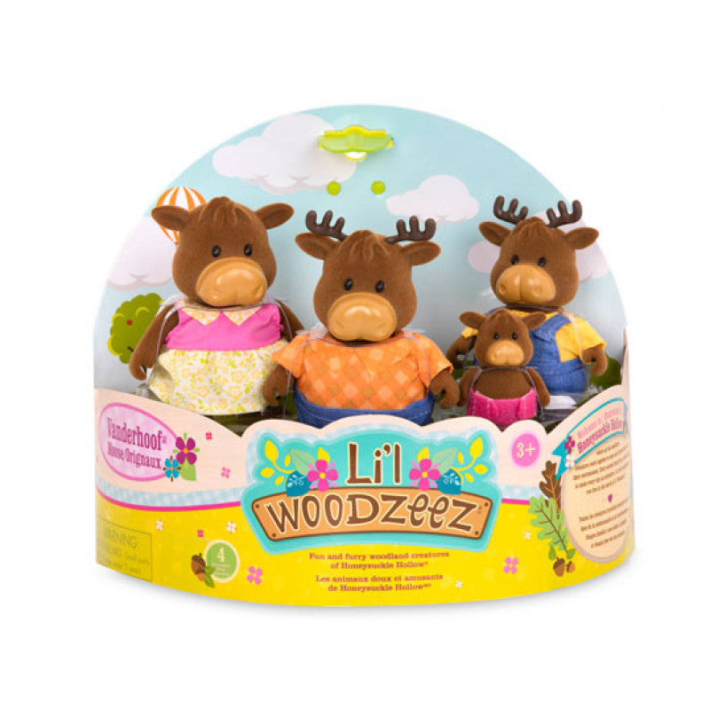 Li'l Woodzeez Moose Family