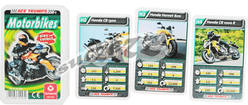 Motorbikes Trump Cards