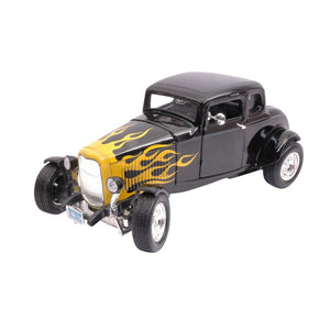 Ford Five-Window Coupe Black 1932 (scale 1 : 18)