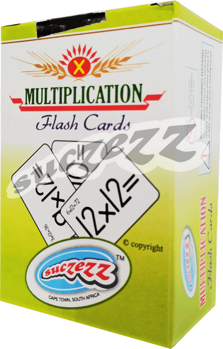 Multiplication Flash Cards