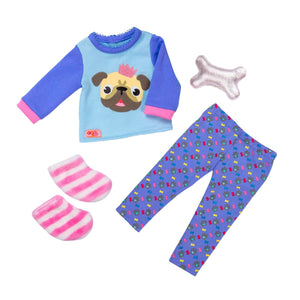 OG Regular Pyjama Outfit - Pug-Jama Party