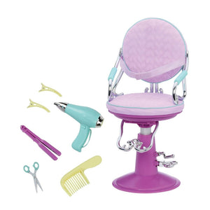 OG Classic Sitting Pretty Salon Chair Purple