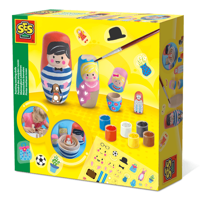 SES Painting Nesting Dolls