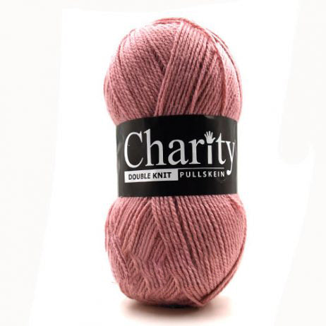 Charity Wool Double Knit Pale Rose 5 x 100g