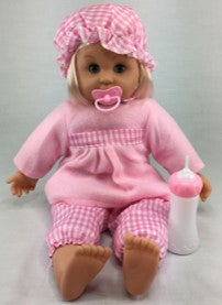 Soft Bodied Baby Doll With Accessories