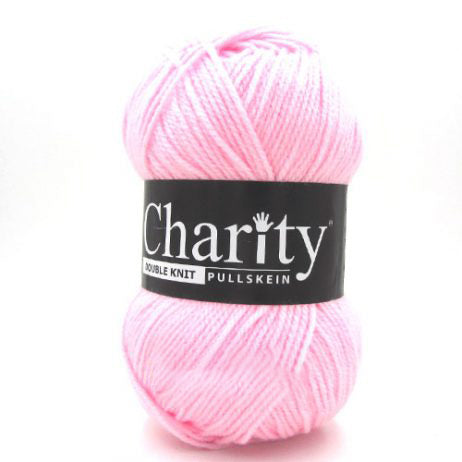 Charity Wool Double Knit Pink 5 x 100g