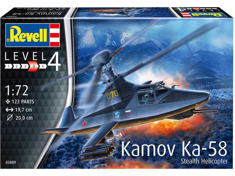 Model Set Kamov KA-58 Stealth (scale 1 : 72)
