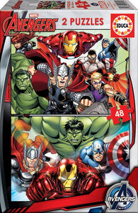 Puzzle (2 x 48pc) Avengers