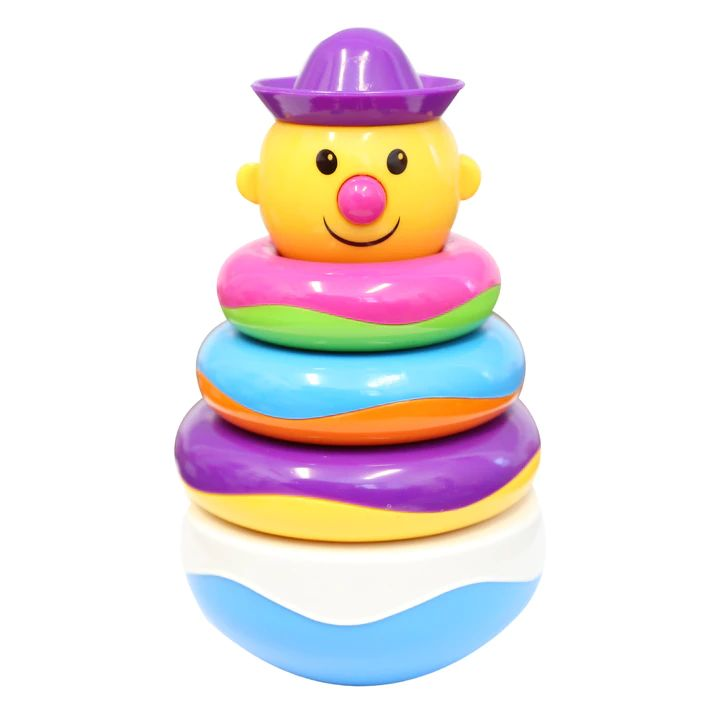 Clown Tower Stacker (Rocking Funny - Tanny Kids)