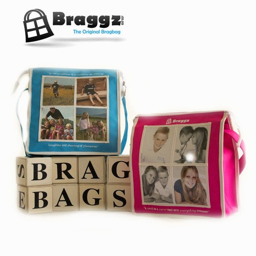 Braggz bag Jesse bag pink/blue
