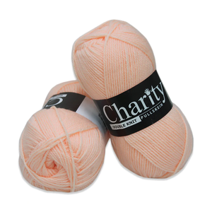 Charity Wool Double Knit Apricot 5 x 100g
