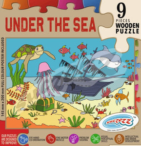 Puzzle 9pc Under The Sea
