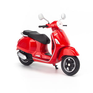 Vespa GTS 125CC 2017 Red (scale 1 : 18)