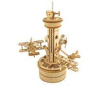 Load image into Gallery viewer, Airplane Control Tower Music Box (ROKR)