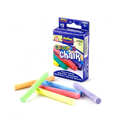 Colour chalk 12pc