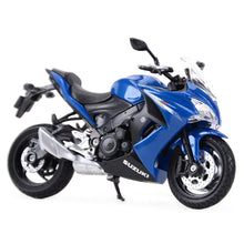 Load image into Gallery viewer, Suzuki GSX-S1000F 2017 Blue/Black (scale 1 : 18)