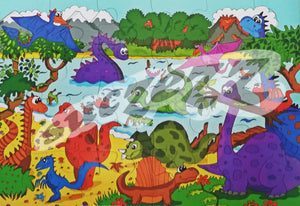 Puzzle 24pc Dinosaur (Floor Puzzle)