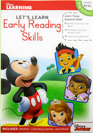 Disney Let's Learn-80pg Early Reading Skills