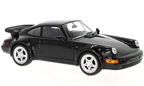 Porsche 911 Turbo 3.0 1974 Black (scale 1 : 24)