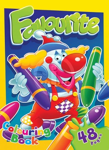 Colouring book favourite 48pg