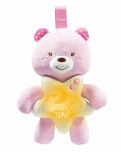 First Dream Goodnight Bear Pink (Chicco)