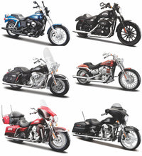 Load image into Gallery viewer, Harley-Davidson Motorcycle Asst (scale 1:12)