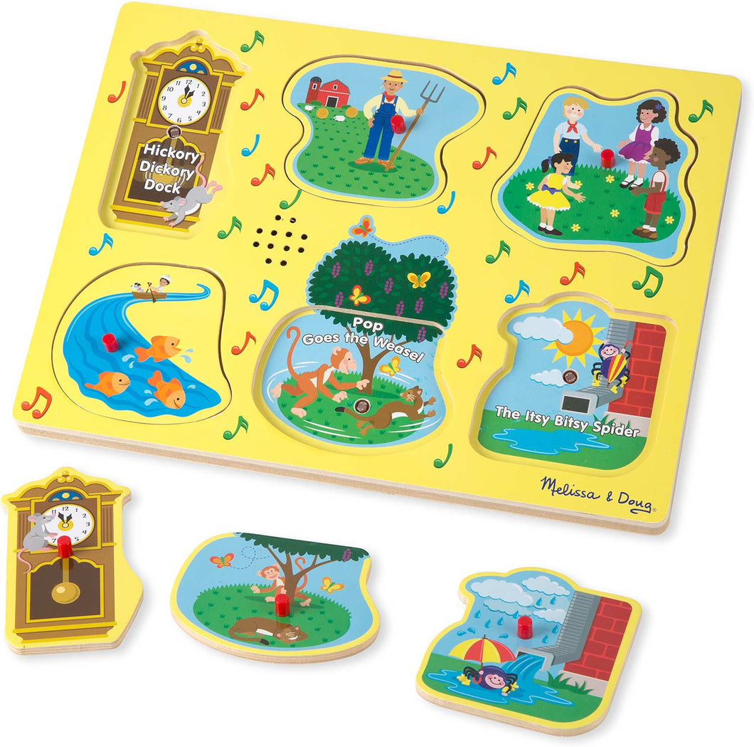 Nursery Rhymes Sound Puzzle Yellow