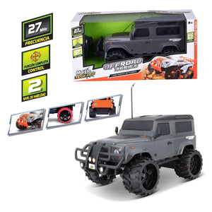R/C Land Rover Defender with Battery (scale 1 : 16)(Grey)