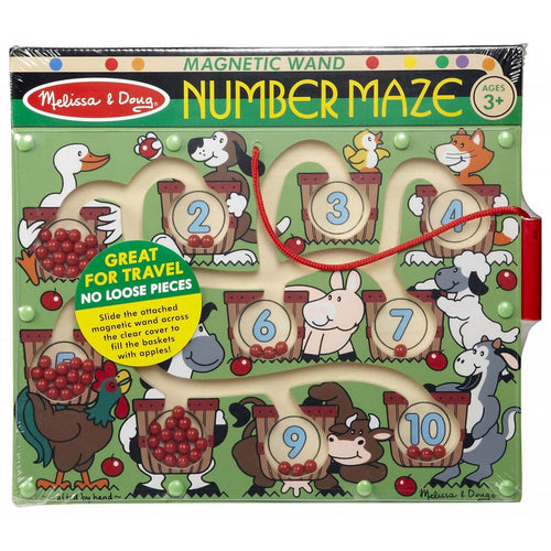 Magnetic Number Maze