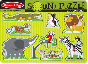 Puzzle Zoo Animals Sound