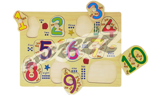 Puzzle Knob Numbers 1-10