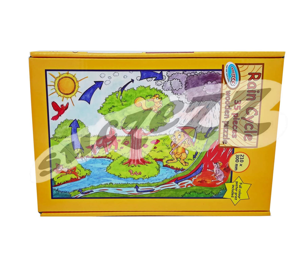 Puzzle 35pc Rain cycle