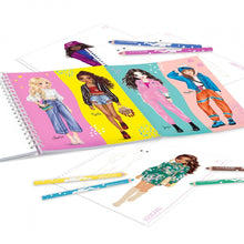 Load image into Gallery viewer, Top Model Create Your Colouring Book (Malia &amp; Hayden)