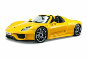 Porsche 918 Spyder Yellow (scale 1 : 24)