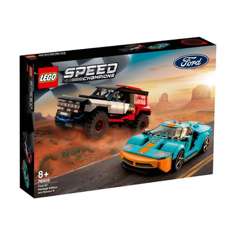 76905 Ford GT Heritage Edition & Bronco R Speed Champions