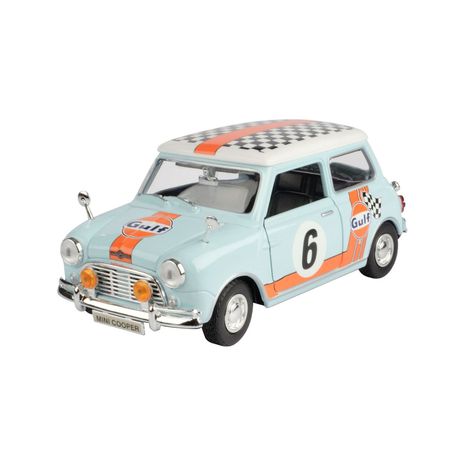 Morris Mini Cooper with Gulf Livery (scale 1 :18)