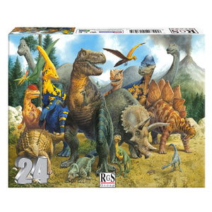 Puzzle 24pc Jurassic Finest