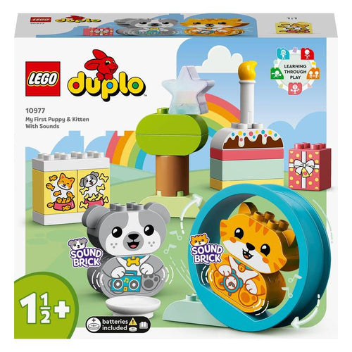 10977 My First Puppy & Kitten with Sounds Duplo