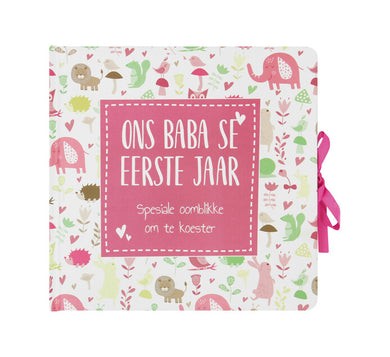 Ons Baba Se Eerste Jaar (Pink)