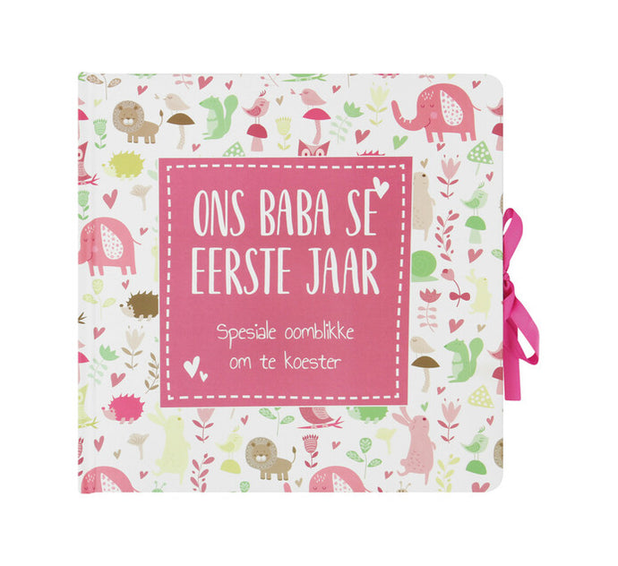 Ons Baba Se Eerste Jaar (Pink)