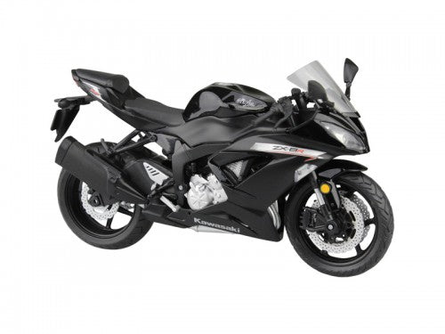 Kawasaki Ninja ZX-6R 636 Black 2014 (scale 1:12)