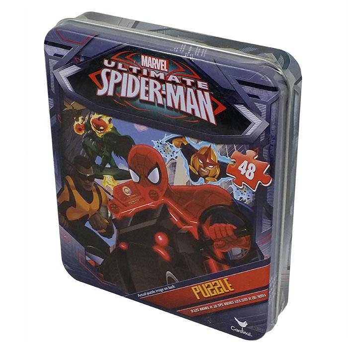 Puzzle 48pc Spiderman (In Tin)