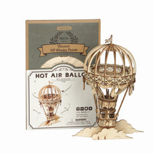 Load image into Gallery viewer, Puzzle 3D Hot Air Balloon (Wooden)