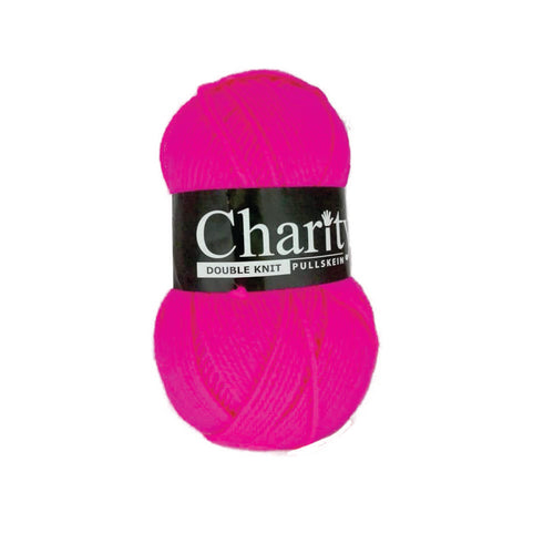 Charity Wool Double Knit Tiger Cerise 5 x 100g